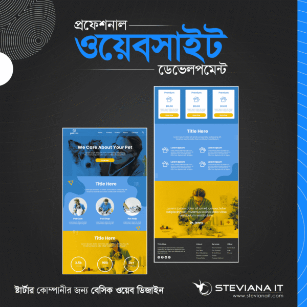 low price Professional website design and development company in Bangladesh